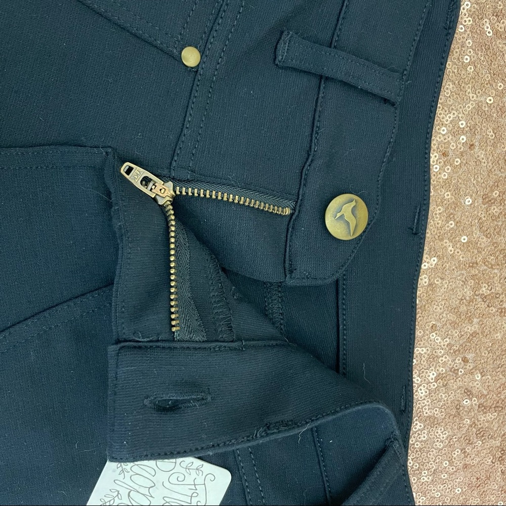 Free People Dark Blue Skinny Ankle Length Pants Sz 25 - Picture 6 of 10